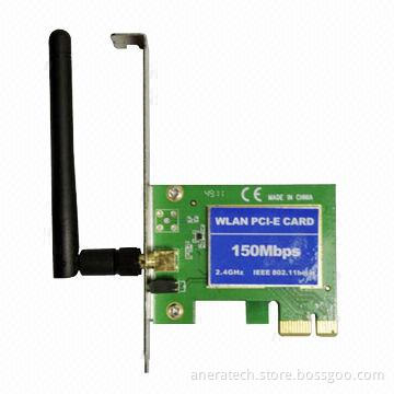 PCI-e WLAN Card, 150Mbps Wireless Transmission Rate